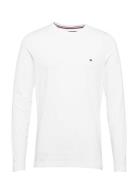 Stretch Extra Slim Fit Long Sleeve Tee Tops T-shirts Long-sleeved Whit...