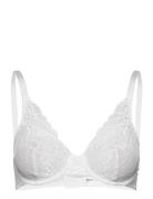 Bra Aster Emelie Lace Lingerie Bras & Tops Wired Bras White Lindex
