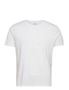 Men's Modal Crew Neck T-Shirt 1-Pack Sport T-shirts Short-sleeved Whit...