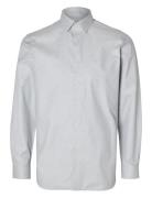 Slhslimethan Shirt Ls Classic Noos Tops Shirts Business Blue Selected ...