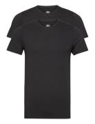 Jbs 2-Pack O-Neck Bamboo Tops T-shirts Short-sleeved Black JBS