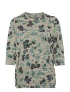 Sc-Galina Tops T-shirts & Tops Long-sleeved Multi/patterned Soyaconcep...