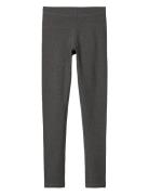 Nkfvivian Legging Noos Bottoms Leggings Grey Name It