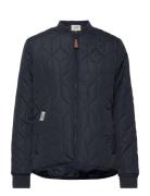 Piper W Quilted Jacket Vattert Jakke Navy Weather Report