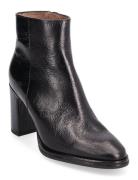 Ostro Shoes Boots Ankle Boots Ankle Boots With Heel Black Wonders