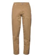 Slh196-Straight-New Miles Flex Pant Noos Bottoms Trousers Chinos Beige...