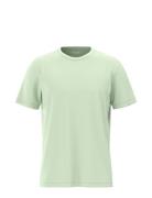 Slhaspen Ss O-Neck Tee Noos Tops T-shirts Short-sleeved Green Selected...