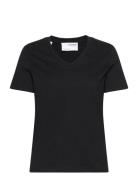 Slfessential Ss V-Neck Tee Noos Tops T-shirts & Tops Short-sleeved Bla...