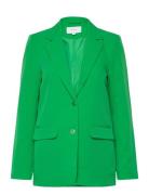 Vikamma Loose Blazer - Noos Blazers Single Breasted Blazers Green Vila