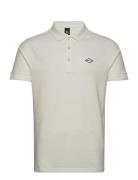 Polo Regular Polo Tops Polos Short-sleeved White Replay