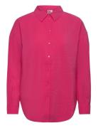 Onliris L/S Modal Shirt Wvn Tops Shirts Long-sleeved Pink ONLY