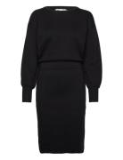 Wanettaiw Ilze Ck Dress Dresses Knitted Dresses Black InWear