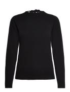 Wool & Cashmere Pullover Tops Knitwear Jumpers Black Rosemunde