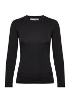 Stabil Top L/S Tops T-shirts & Tops Long-sleeved Black A-View