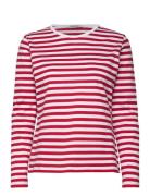 Mari 2017 Tops T-shirts & Tops Long-sleeved Red Marimekko