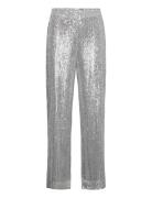 Jarjariw Pants Bottoms Trousers Wide Leg Silver InWear