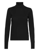 Sweater Taylor Rollerneck Tops Knitwear Turtleneck Black Lindex