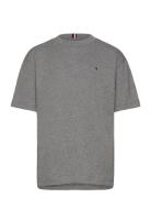 Essential Tee Ss Tops T-shirts Short-sleeved Grey Tommy Hilfiger