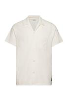 Borg Toweling Pool Shirt Tops Shirts Short-sleeved Cream Björn Borg