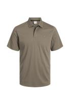 Jprccrodney Ss Polo Noos Tops Polos Short-sleeved Brown Jack & J S