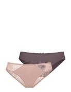 Amora-2Pp Brief Truse Brief Truse Beige Dorina