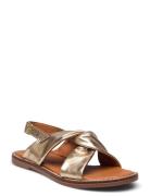 Sandal Flate Sandaler Gold Sofie Schnoor