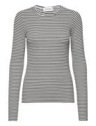 Petriciasw Stripe T-Shirt Long Slee Tops T-shirts & Tops Long-sleeved ...