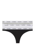 3 Pack Thong Stringtruse Undertøy Multi/patterned Calvin Klein