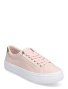Essential Vulc Canvas Sneaker Lave Sneakers Pink Tommy Hilfiger