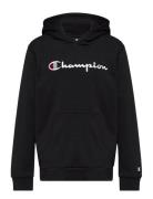 Hooded Sweatshirt Sport Sweat-shirts & Hoodies Hoodies Black Champion