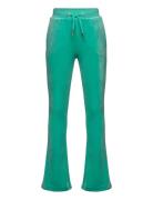 Diamante Bootcut Jogger Bottoms Sweatpants Green Juicy Couture