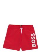 Swim Shorts Badeshorts Red BOSS
