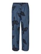 Mapayton Bottoms Trousers Straight Leg Blue Masai