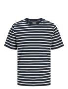 Jjeorganic Basic Tee Ss O-Neck Noos Tops T-shirts Short-sleeved Navy J...