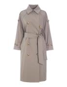 Threzadea Trench Coat Kåpe Beige Dea Kudibal