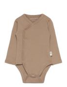 Bodystocking Bodies Long-sleeved Brown Sofie Schnoor Baby And Kids