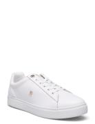 Elevated Essent Sneaker Monogram Lave Sneakers White Tommy Hilfiger
