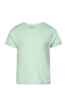 Rib Jersey T-Shirt Tops T-shirts Short-sleeved Green Copenhagen Colors