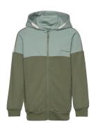 Cardigan Ls Tops Sweat-shirts & Hoodies Hoodies Green Minymo