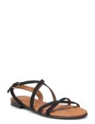 Sandals Flate Sandaler Black Billi Bi