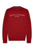 Tommy Logo Sweatshirt Tops Sweat-shirts & Hoodies Sweat-shirts Red Tom...