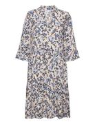 Edasz Dress Knelang Kjole Multi/patterned Saint Tropez