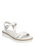 Women Sandals Sandal Med Hæl White Tamaris