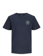Jjeswift Tee Ss Noos Jnr Tops T-shirts Short-sleeved Navy Jack & J S
