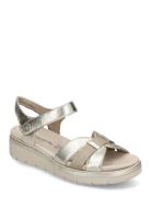 Women Sandals Flate Sandaler Gold Tamaris