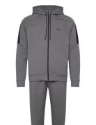 Tracksuit Set Tops Sweat-shirts & Hoodies Hoodies Grey BOSS