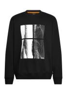 We_Berge Tops Sweat-shirts & Hoodies Sweat-shirts Black BOSS