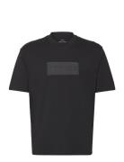 T-Shirt Tops T-shirts Short-sleeved Black Armani Exchange