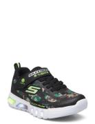 Boys Flex-Glow - Rondler Lave Sneakers Green Skechers