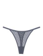 Triumph Signature Sheer String Stringtruse Undertøy Blue Triumph